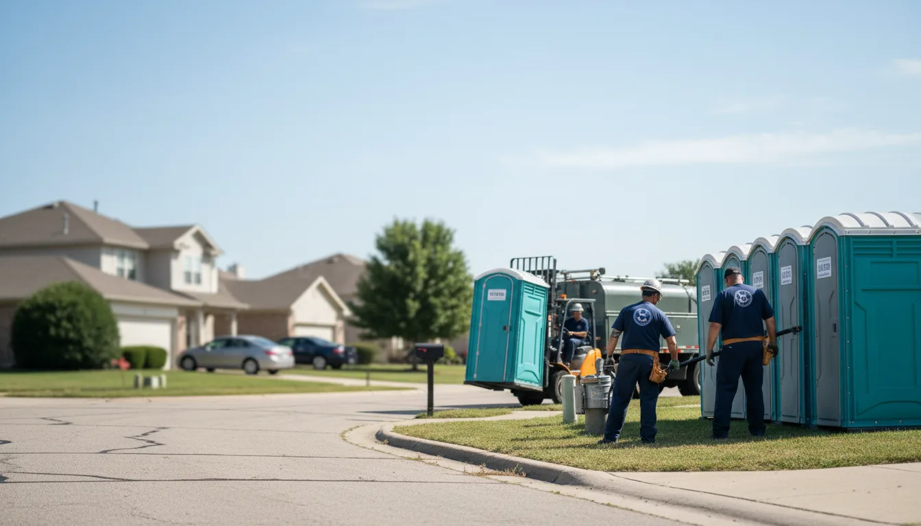 Porta Potty Rental in Barneveld, WI near me